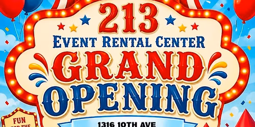 213 Grand Opening 