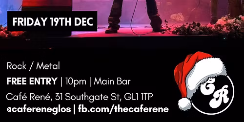 Fracture UK Chrimbo Special | LIVE at Caf\u00e9 Ren\u00e9