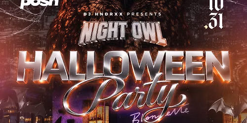 Rooftop Halloween Party.