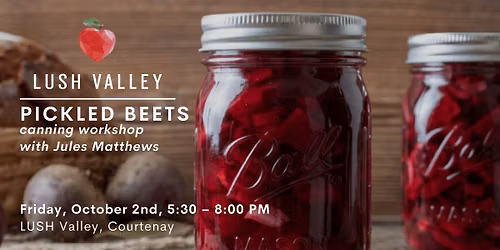 Pickled Beets: Community Kitchen with Jules Matthews