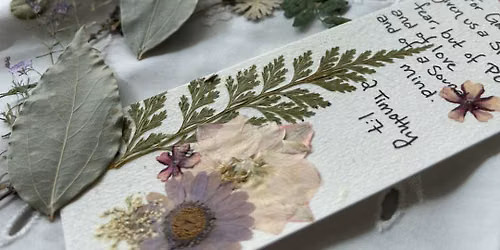 Pressed Flower Craft Workshop