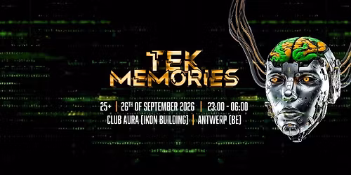 TEK Memories | Antwerp \u2022 25+ 