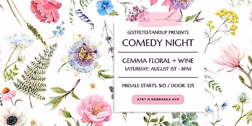 Saturday Comedy Show in Tampa!