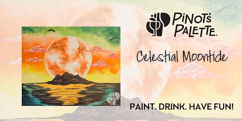 Celestial Moontide Paint and Sip Night Out