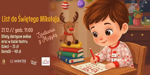 Spotkanie z muzyk\u0105 dla najm\u0142odszych: List do \u015awi\u0119tego Miko\u0142aja