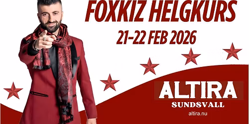 Fullbokad \u2013 FoxKiz med Ronie Saleh 21-22 februari 2026