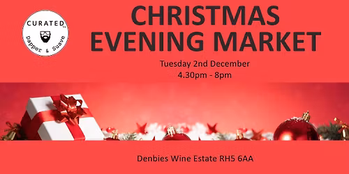 Christmas Evening Market at Denbies Wine Estate