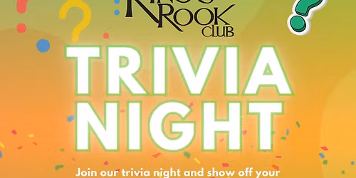 Trivia Night \ud83c\udf19  Hosted by Adam Holquist
