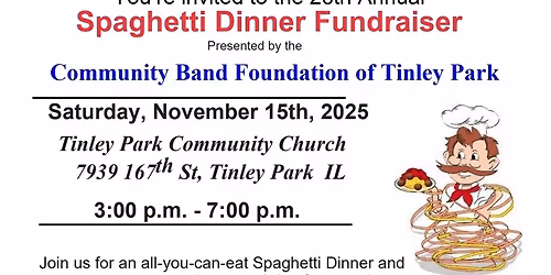 26th Annual Spaghetti Dinner Fundraiser