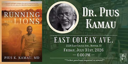 Dr. Pius Kamau Live at Tattered Cover Colfax