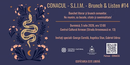CONACUL - S.L.I.M Brunch & Listen #14