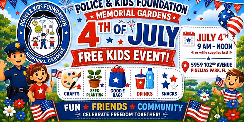 Police & Kids Foundation 4th of July Event