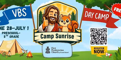 Vacation Bible School - Camp Sunrise!