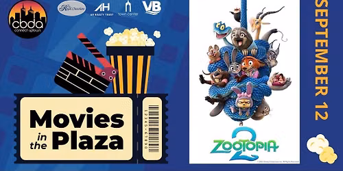 Movies in the Plaza - Zootopia 2 