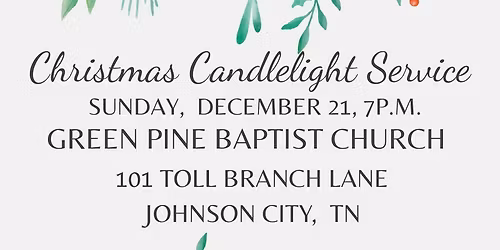 Christmas Candlelight Service