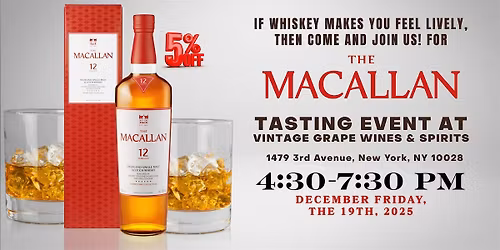Warm Up with Whisky: A Taste of The Macallan Sherry & Double Oak