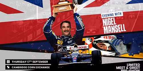 Evening With Nigel Mansell Cambridge Corn Exchange