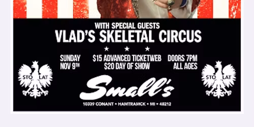 Clownvis Presley wsg Vlad's Skeletal Circus