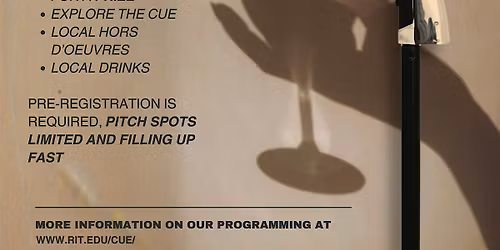 RIT Center for Urban Entrepreneurship Presents "Pitch and Sip"