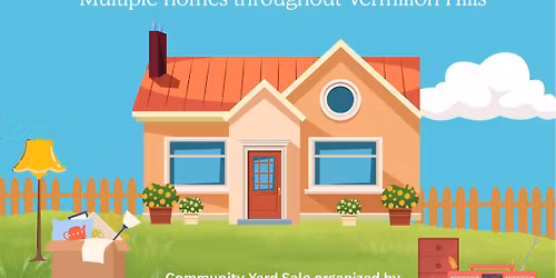 Vermilion Hills community yard sale
