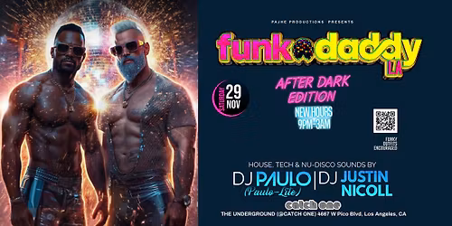 FUNK DADDY: After Dark Edition | DJ PAULO (Paulo-Lite) & DJ Justin Nicoll