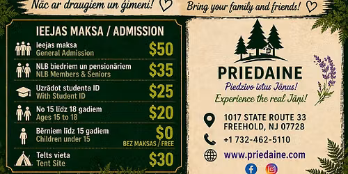 \ud83c\udf3fTRADICION\u0100LIE J\u0100\u0145I PRIEDAIN\u0112 \ud83c\udf3f TRADITIONAL J\u0100\u0145I AT PRIEDAINE \ud83c\udf3f