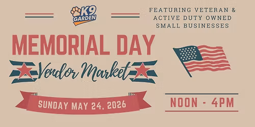 Memorial Day Vendor Market