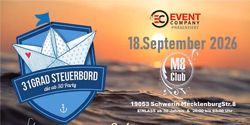 31 Grad Steuerbord Party
