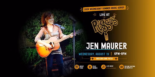 Jen Maurer Live at Russo\u2019s Bacchus Patio