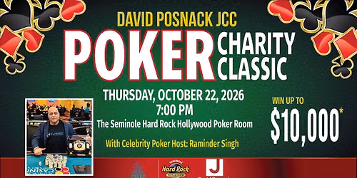 Fall 2026 Poker Charity Classic
