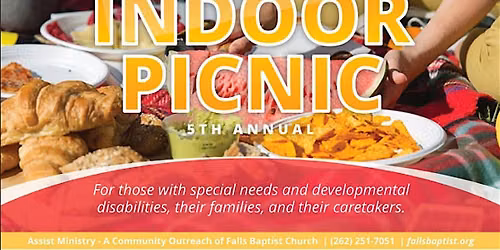 5th Annual Assist\/Special Needs Indoor Fall Picnic..