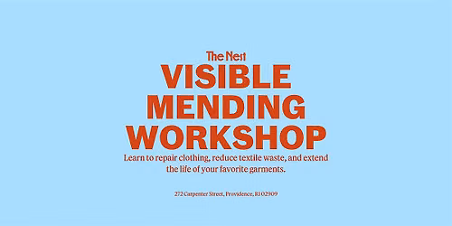 Visible Mending Workshop: Darning Demo