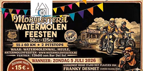 Mobiletterit Watermolenfeesten