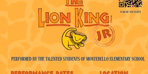 Montebello Elementary Presents Lion King Jr