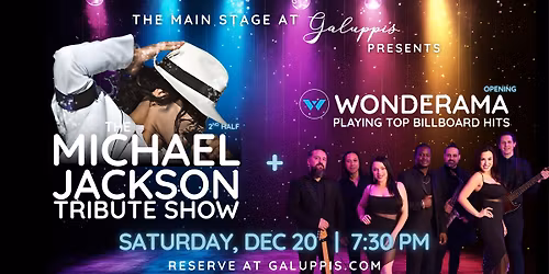 Michael Jackson Tribute Show & Wonderama Performing Live at Galuppi's