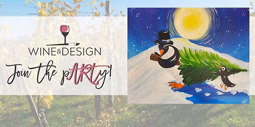Paint & Sip: A Penguin Christmas