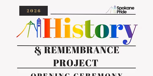 Pride History and Remembrance Project Opening Ceremony 