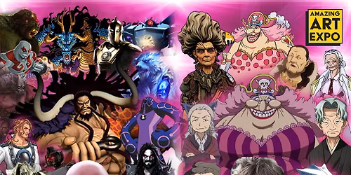 Free Dallas Anime Event Featuring Kaido & Big Mom from "One Piece"