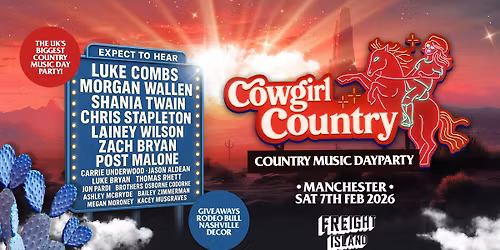 Cowgirl Country - Manchester - \ud83e\udd20 Country Music Dayparty!