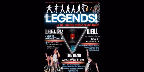 LEGENDS! ~ A Tri-County Music Revue Tour Presented by Pankratz Arts Exchange, Inc.