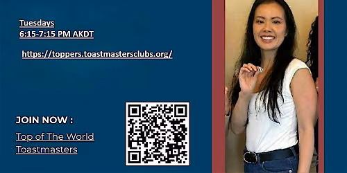 Join us at Top of The World Toastmasters Club