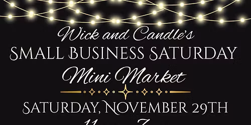 Small Business Saturday Mini Market/Vendor Faire