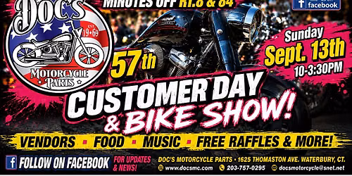Doc's Customer Appreciation Day and Bike Show