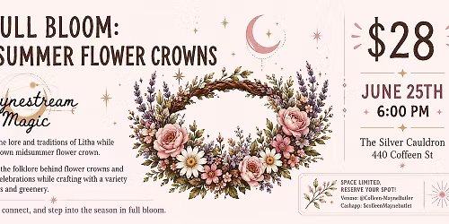 In Full Bloom: Midsummer Flower Crown 