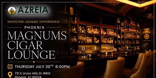 Investor Lounge Tour: Phoenix at Magnums Cigar Lounge 