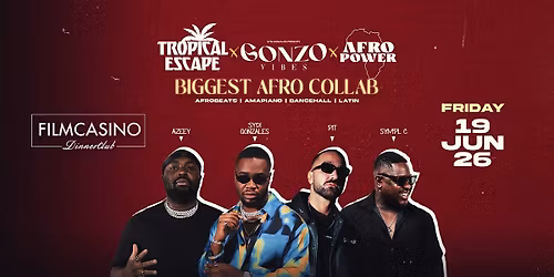 FR 19.06 \u2022 Tropical Escape x Gonzo Vibes x Afro Power
