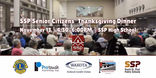 SSP Senior Citizens' Thanksgiving Dinner