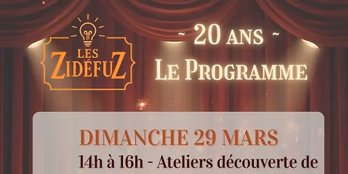 Les ZidefuZ f\u00eatent leurs 20 ans 