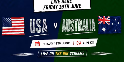 \u26bd USA v AUSTRALIA \u26bd