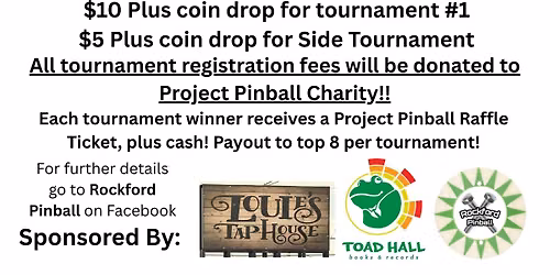 Project Pinball Charity 5th Annual Double Flippin' Tournament